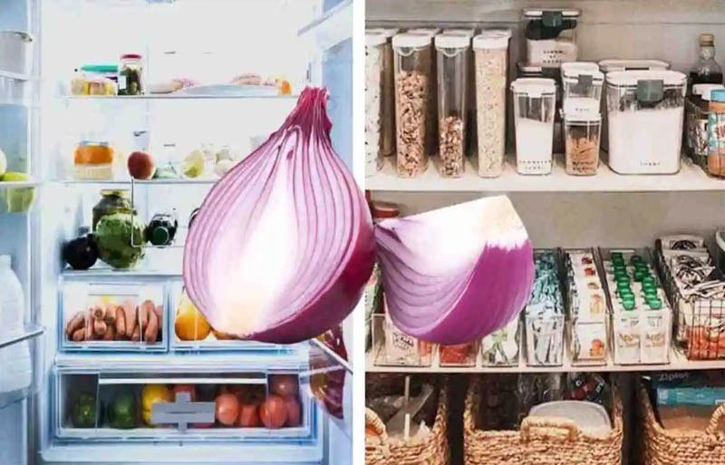 ¿Dónde Guardar las Cebollas: en la Despensa o en la Nevera? Casi todo el mundo se equivoca.