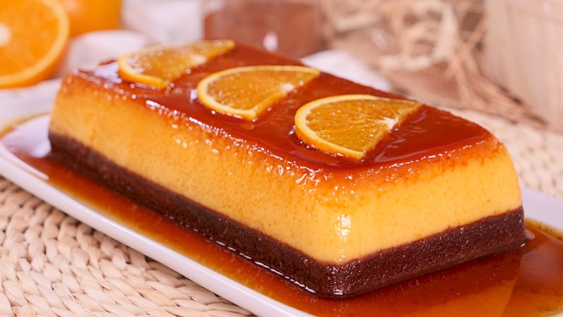 ChocoFlan de Naranja y Chocolate, Un Pastel Diferente y Delicioso