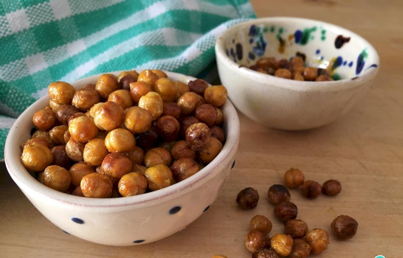 Receta de Garbanzos Tostados al horno