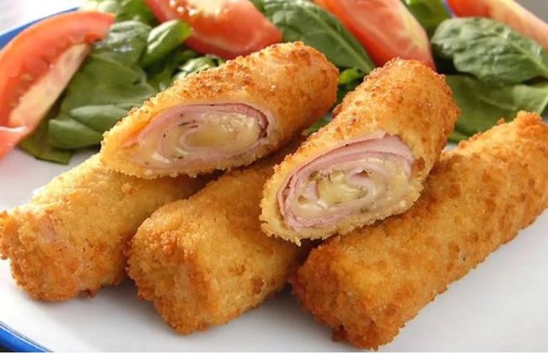 Rollitos de jamón y quesoRollitos de Jamón y Queso: El Aperitivo Perfecto para Sorprender a Todos