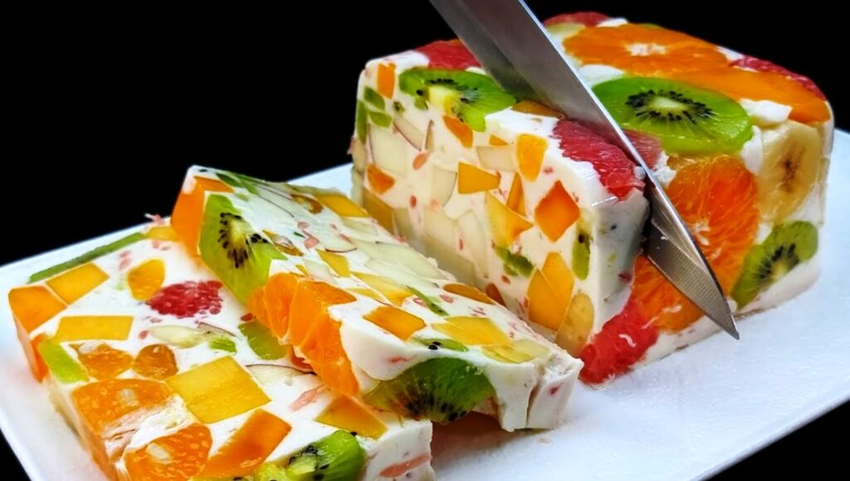 Delicioso y Saludable Flan de Frutas sin Gelatina