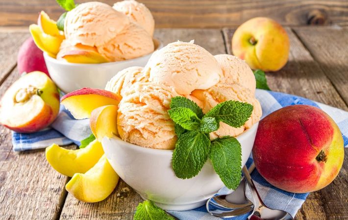 Helado Casero de Durazno: Una Delicia Refrescante para el Verano