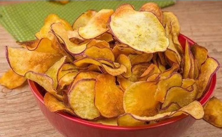 Deliciosos Chips de Boniato o Batata :Una Alternativa Saludable y Crujiente!