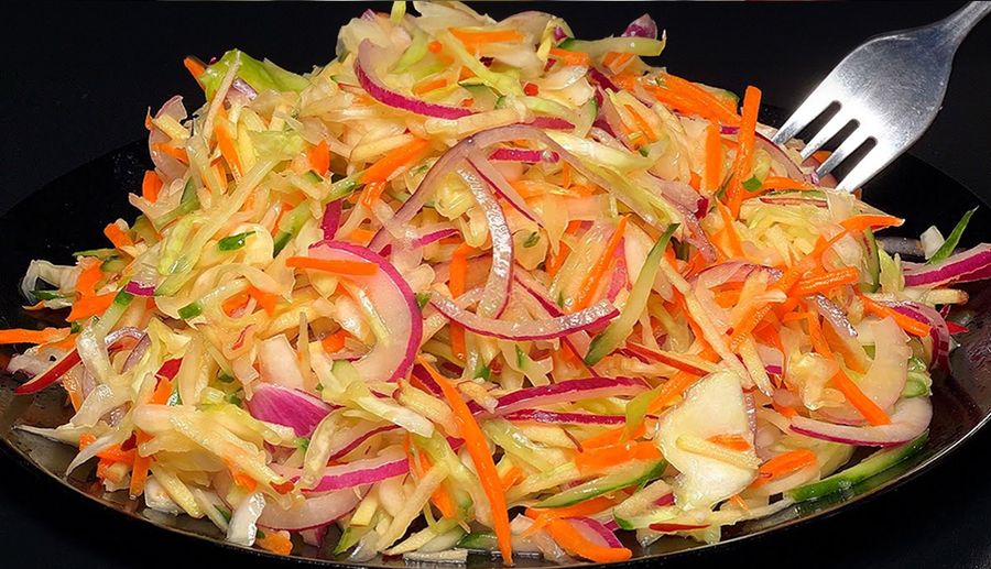 Fantástica Ensalada de Verduras para bajar Pancita: ¡Muy saludable y al mismo tiempo ligera y deliciosa!