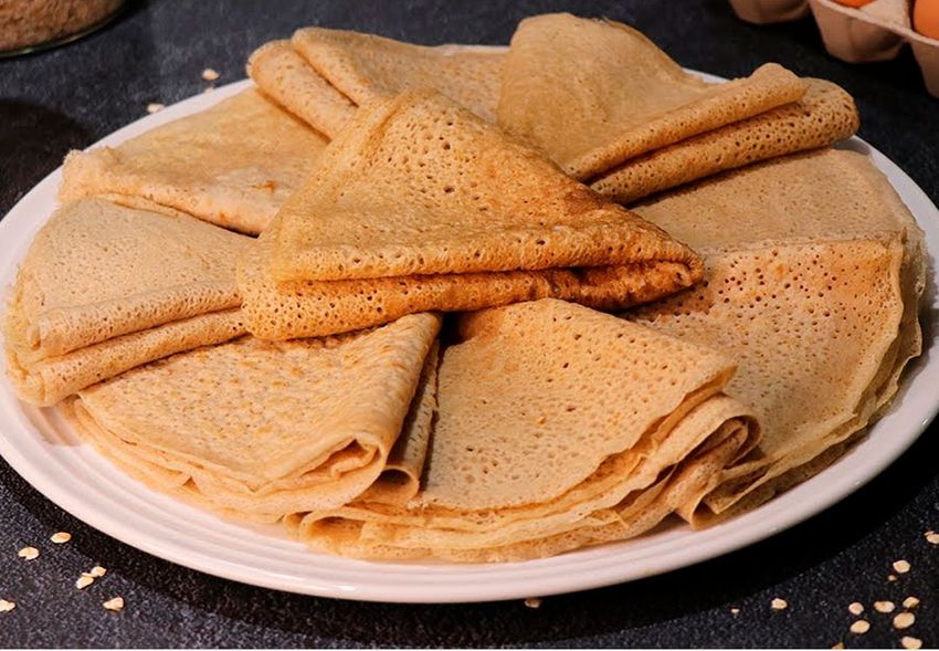 Crepes Saludables de Avena: ¡Deliciosos y Fáciles de Preparar! 🥞✨