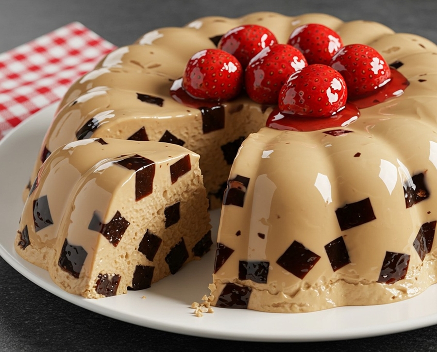 Gelatina de Café con Tres Leches: Un Postre Cremoso e Irresistible