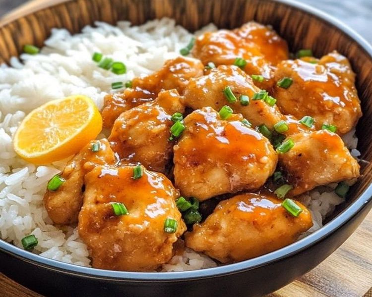 Pechuga de Pollo a la Naranja con Arroz: ¡Sabor y Sencillez en Cada Bocado!