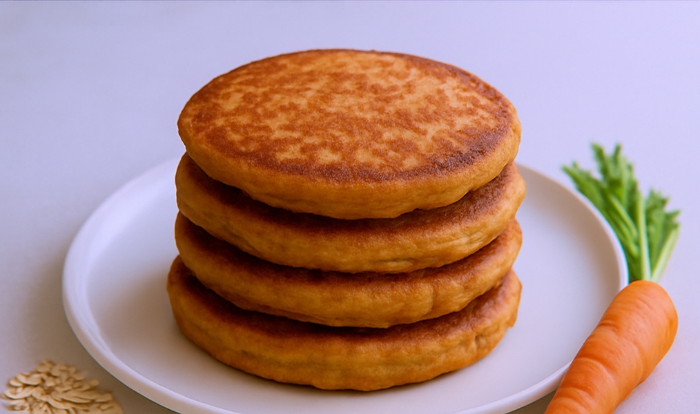 🥞✨Hotcakes de Avena con Zanahoria: ¡Desayuno saludable y sin remordimientos!✨🥕