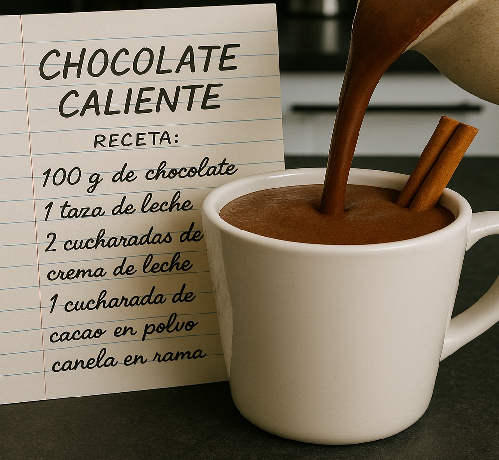☕ ¡Chocolate caliente casero, cremoso y delicioso! 🍫✨