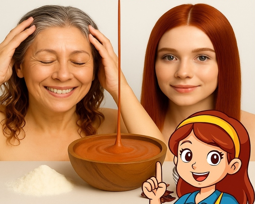 🌺 ¡Tinte Natural con Flor de Jamaica y Semilla de Aguacate! 💇‍♀️✨ ¡Dile adiós a los químicos!