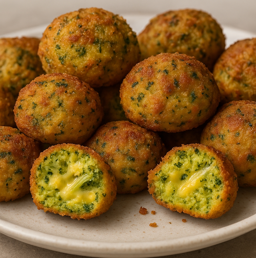 🥦🧀 ¡Estas Albóndigas de Brócoli y Queso te Van a Sorprender! 🧀🥦
