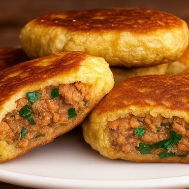 ¡Tortitas de Papa Rellenas que Te Harán Agua la Boca!