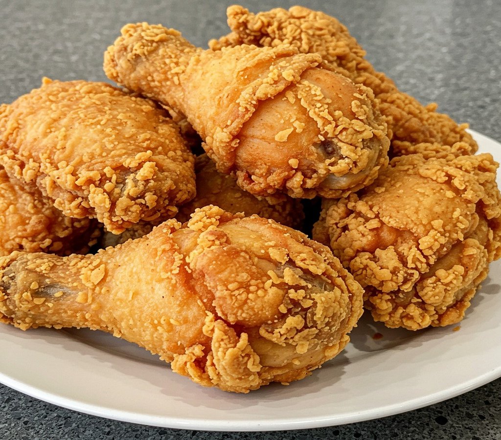 ¡Descubre cómo hacer el famoso POLLO KFC en casa!  Receta original y crujiente como el de restaurante