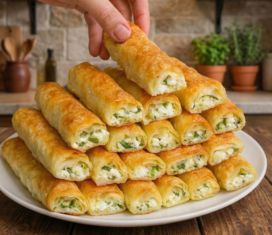 🧀✨ Crepes Rellenos de Mozzarella: Delicia Suave y Perfecta para Cualquier Ocasión