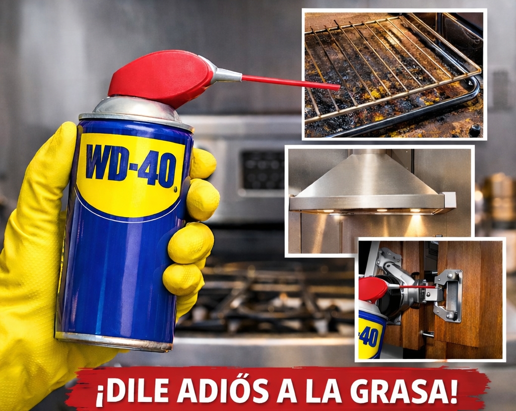 Cómo Usar WD-40 Para Desengrasar Casi Todo en la Cocina (Guía Completa y Segura)